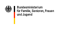 Logo des Bundesministeriums fr Familie, Senioren, Frauen und Jugend